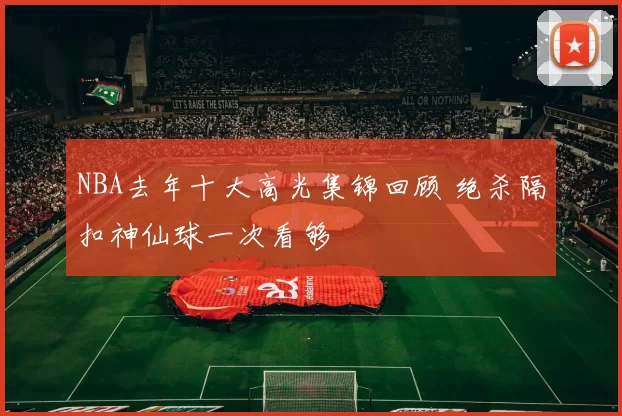 NBA去年十大高光集锦回顾 绝杀隔扣神仙球一次看够