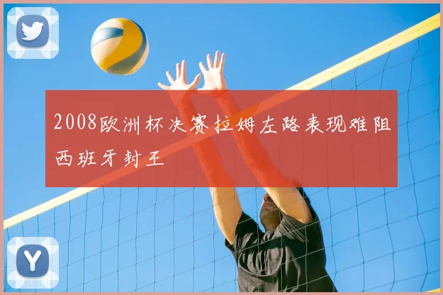 2008欧洲杯决赛拉姆左路表现难阻西班牙封王